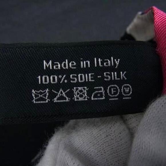 CHANEL Women's Silk Ribbon Scarf in Multicolor with Coco Mark - Picture 4 of 5